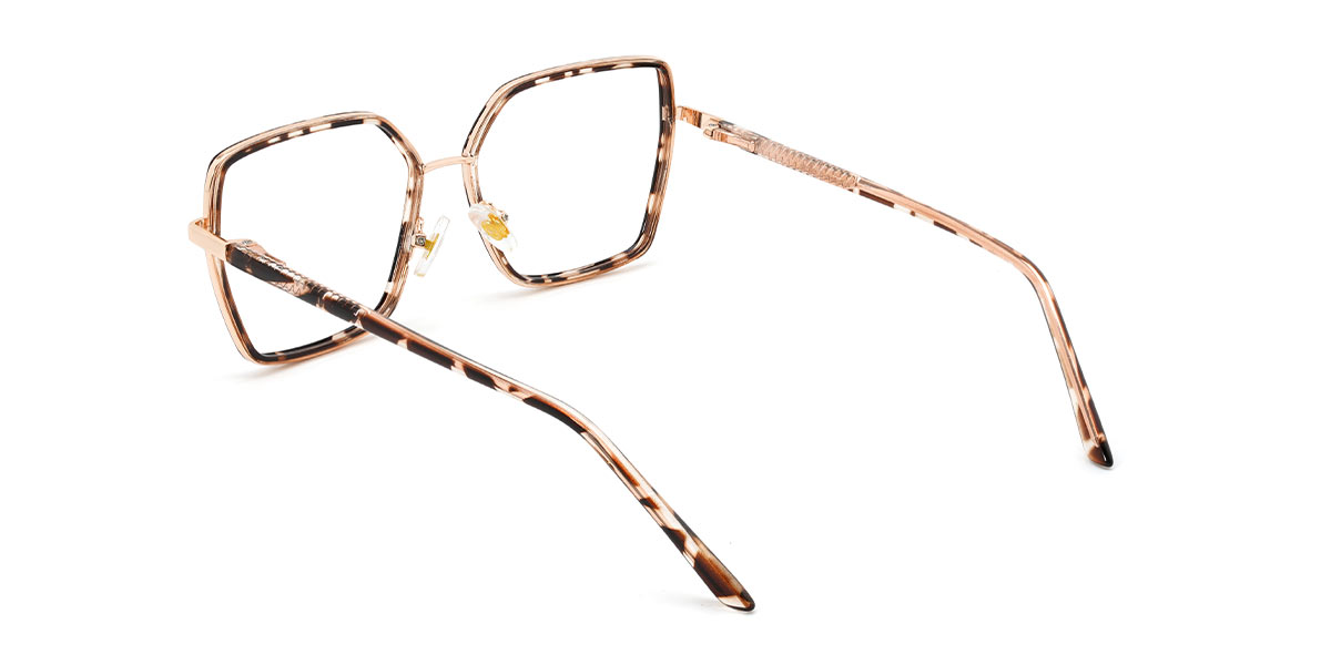 Tortoiseshell Minda - Square Glasses