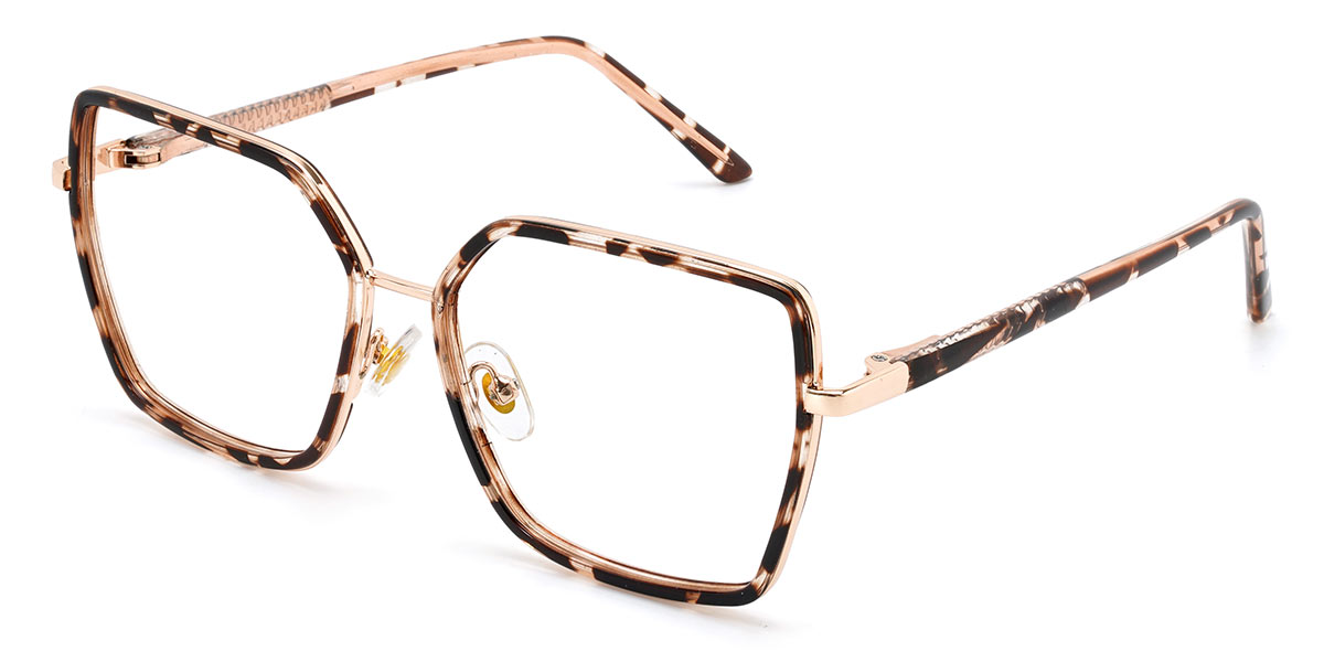 Tortoiseshell Minda - Square Glasses