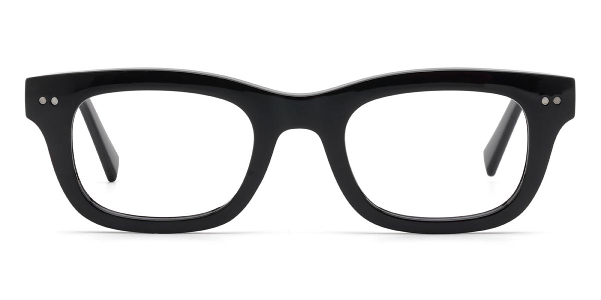 Black Norton - Rectangle Glasses