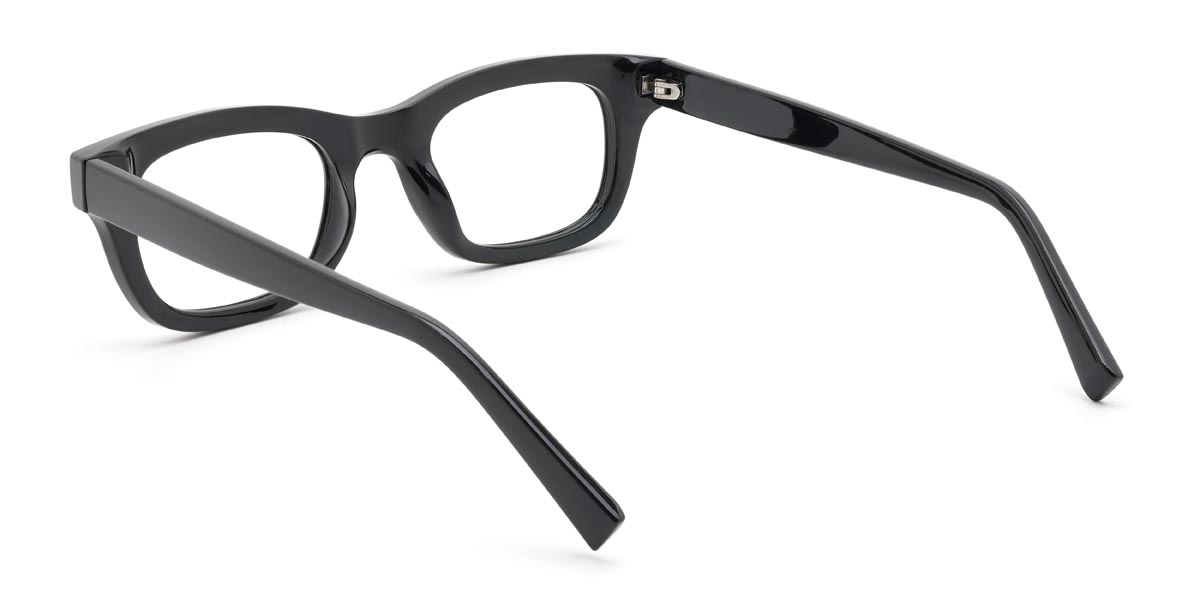 Black Norton - Rectangle Glasses