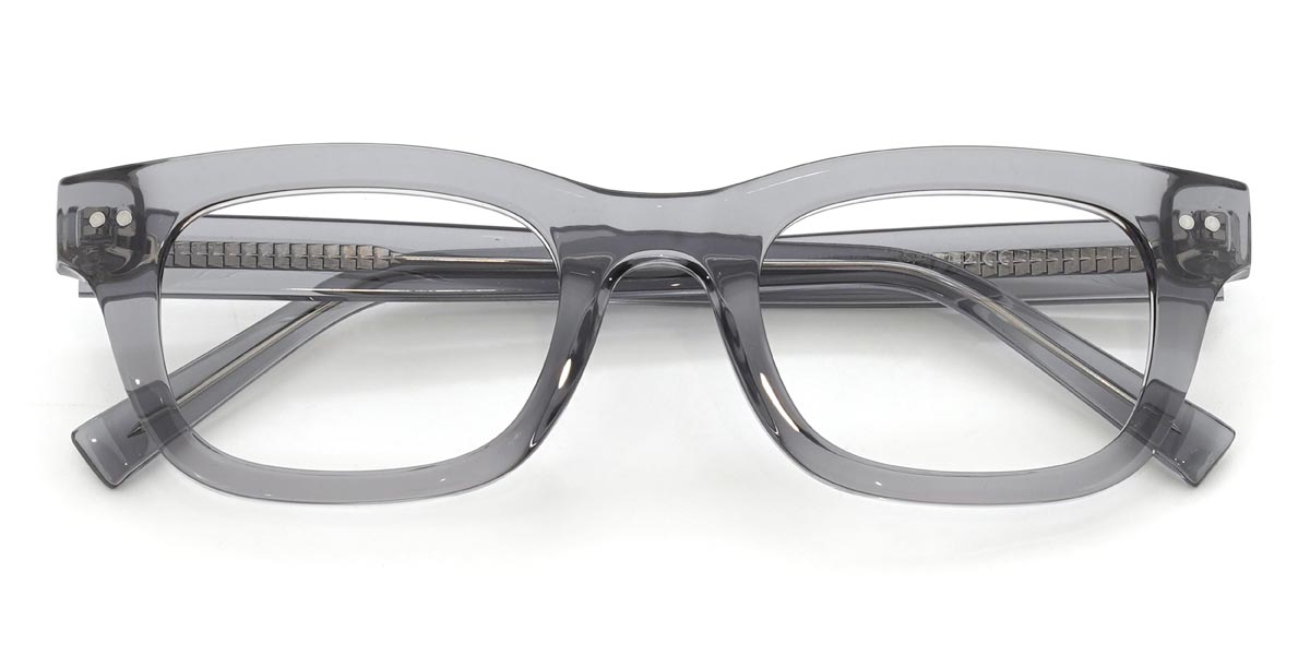 Clear Grey Norton - Rectangle Glasses