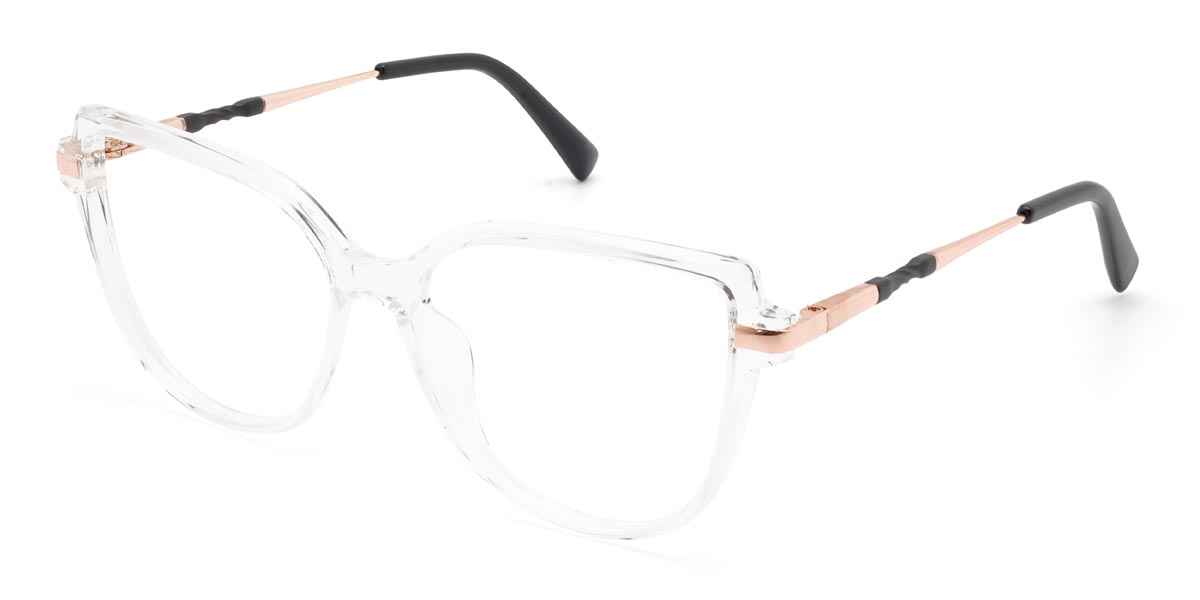 Clear Teresa - Cat Eye Glasses