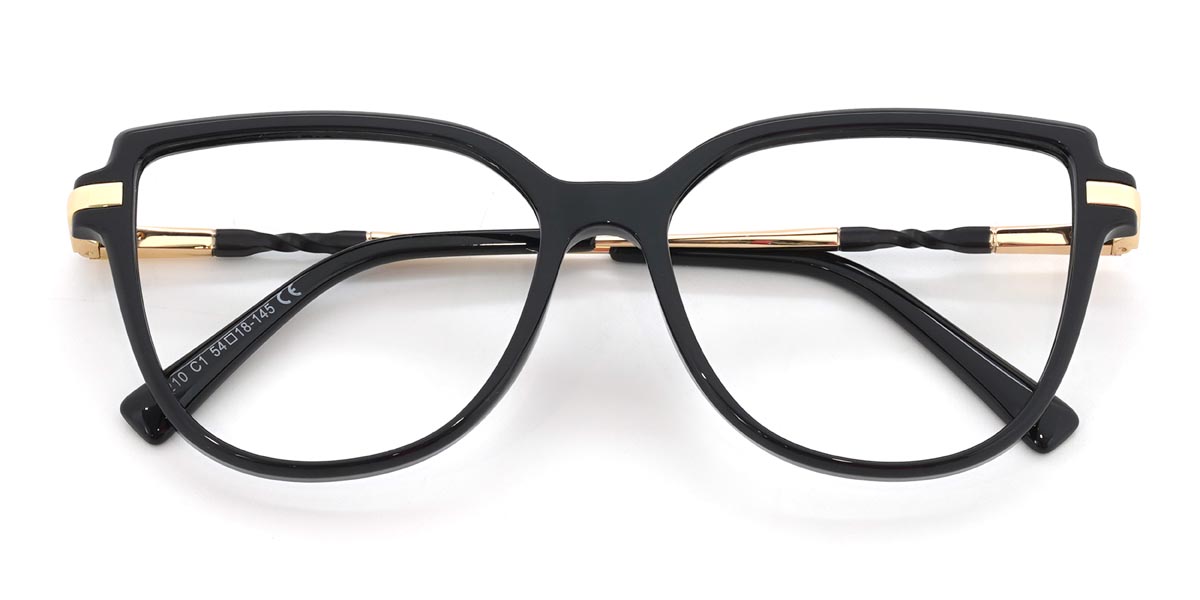 Black Teresa - Cat Eye Glasses