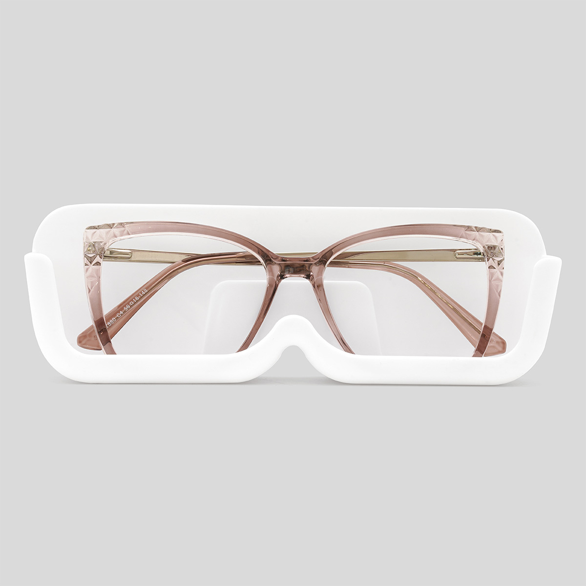 White Eyeglasses holder only