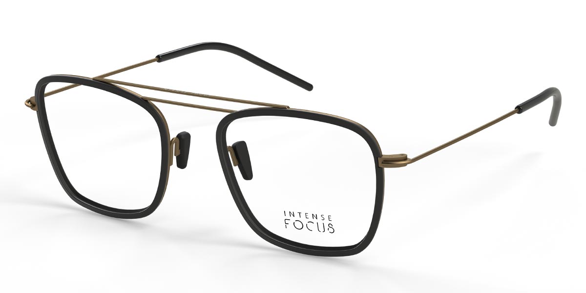 Gold Schwarz Luster 2+ - Aviator Glasses