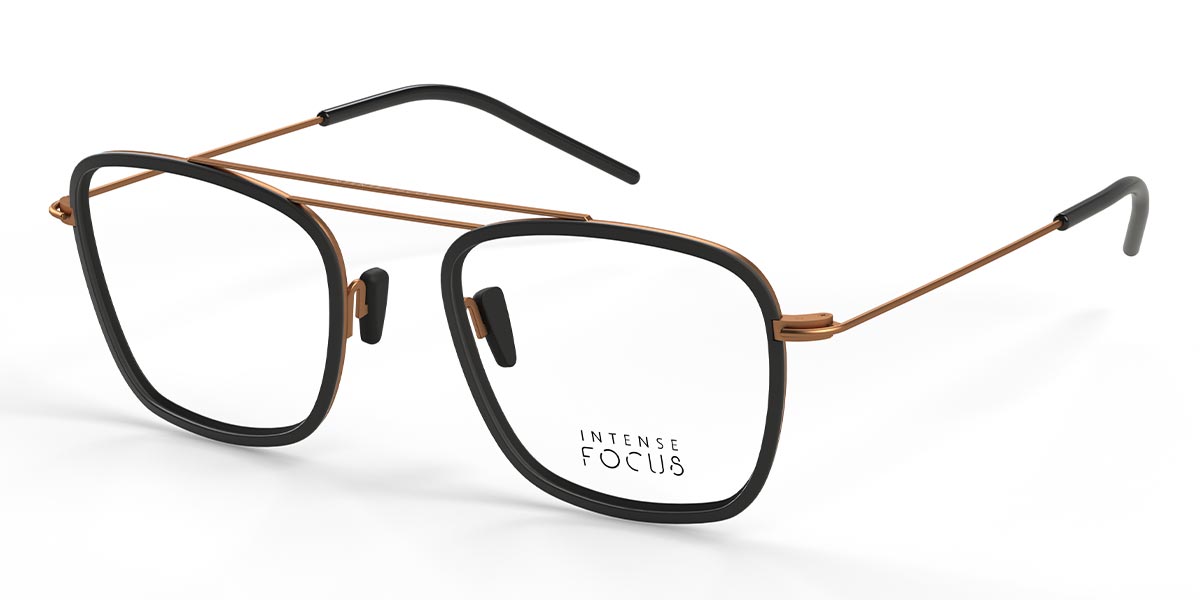 Naranja Negro Luster 2+ - Aviator Glasses