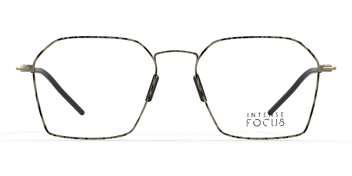 Tortoiseshell Luster 8 - Rectangle Glasses