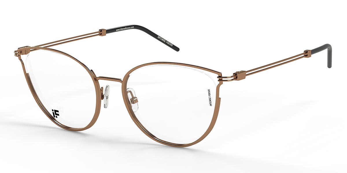 Marrón Metal Might 12 C - Cat Eye Glasses