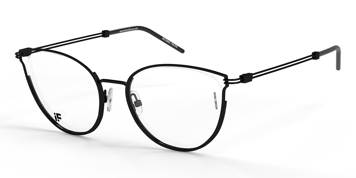 Fekete Metal Might 12 C - Cat Eye Glasses