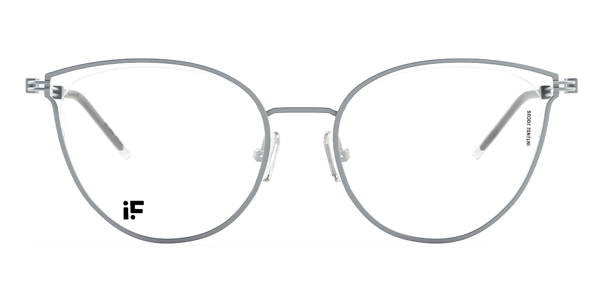 Grey Metal Might 12 C - Cat Eye Glasses