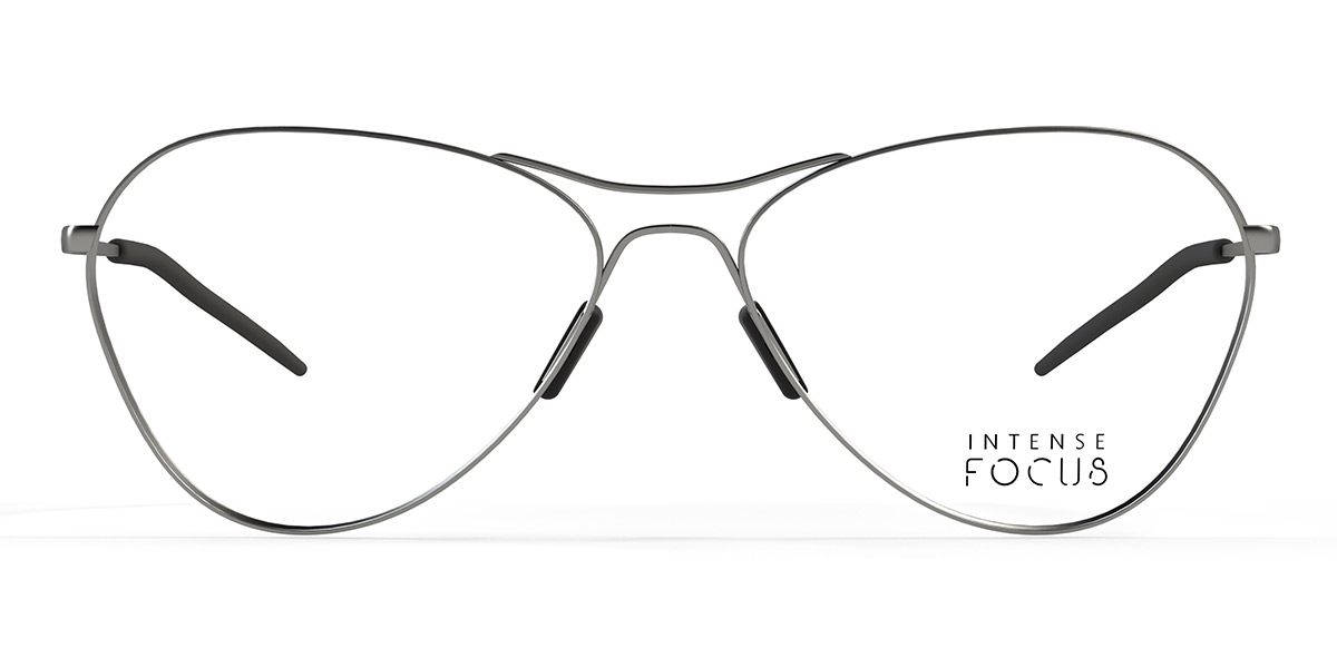Silver Unusual 5 - Aviator Glasses