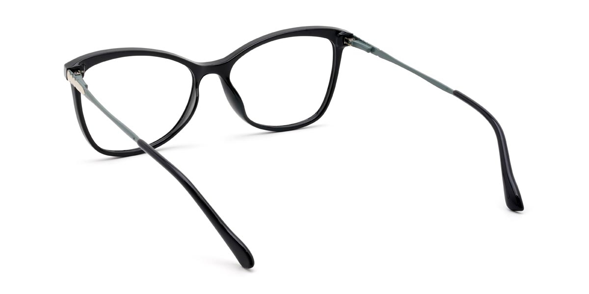 Black Veromca - Cat Eye Glasses