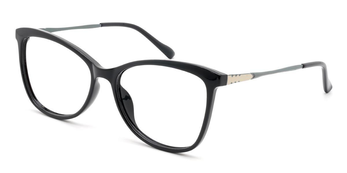 Veromca - Cat-eye Black Glasses for Women