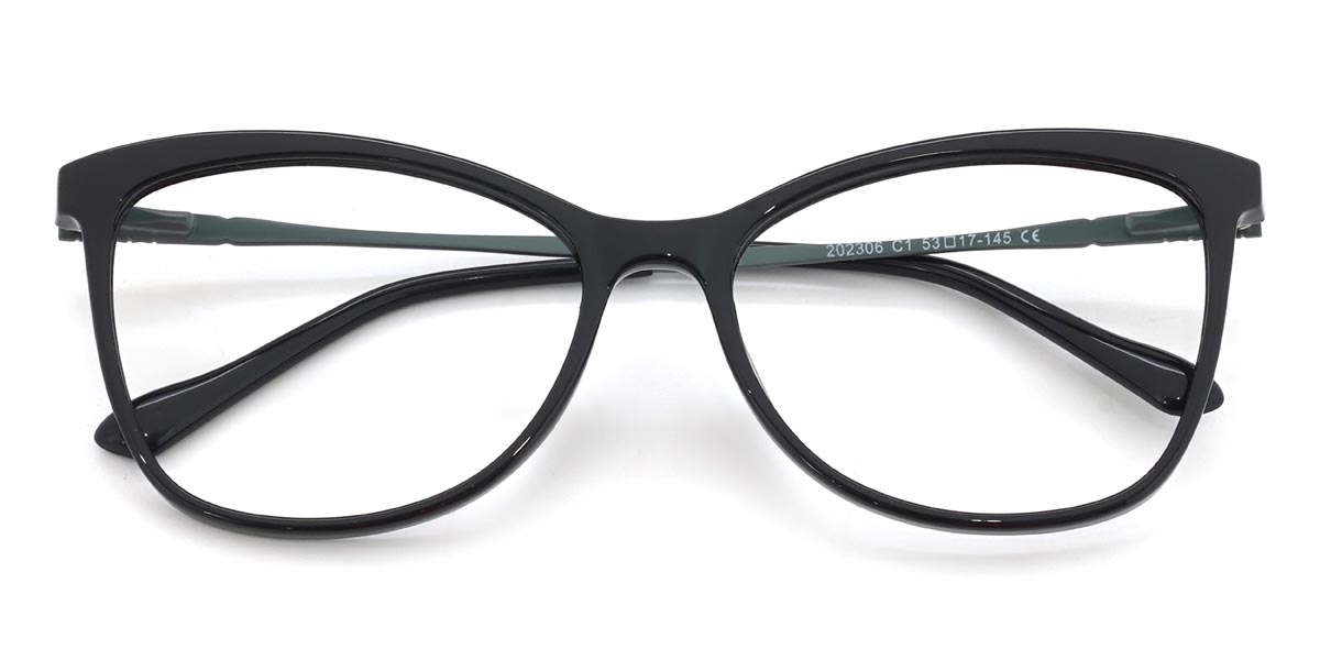 Schwarz Veromca - Cat Eye Glasses