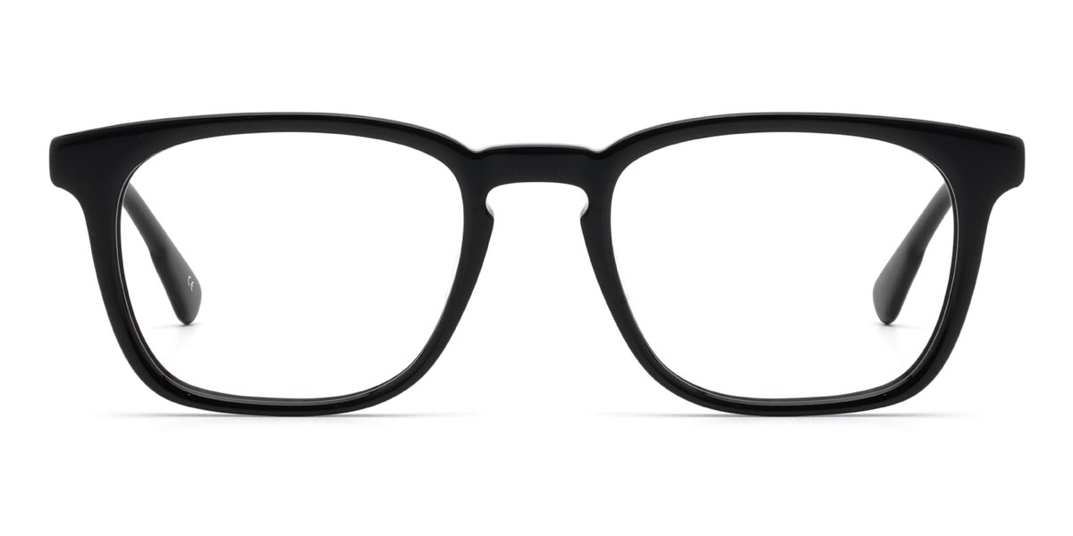 Black Robin - Rectangle Glasses