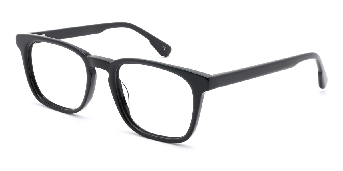 Negro Robin - Rectangle Glasses