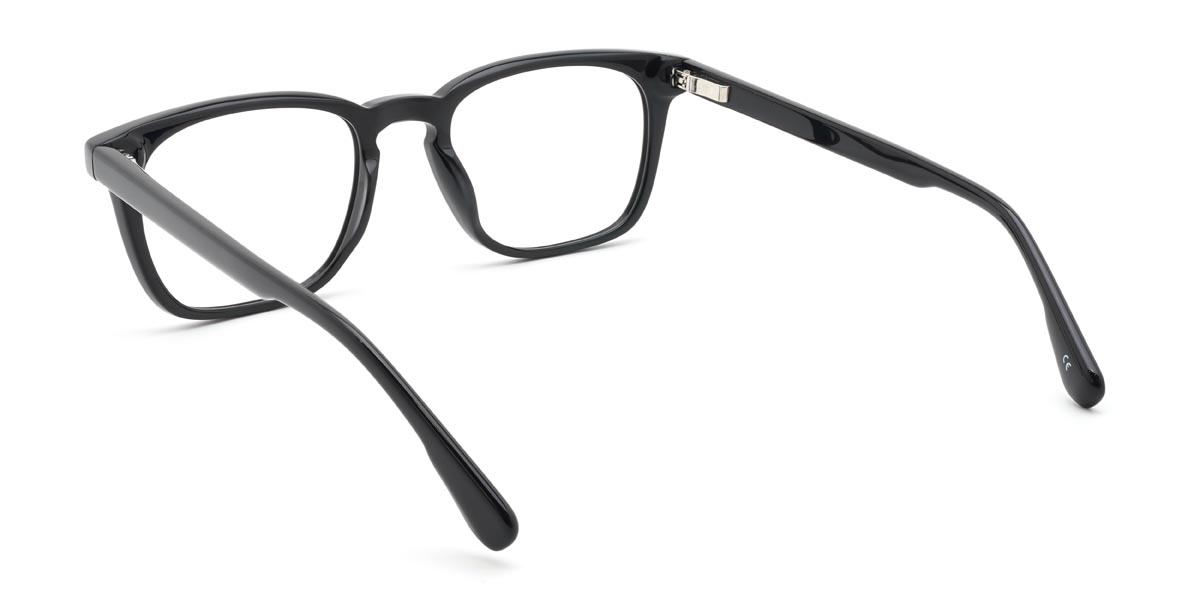 Noir Robin - Rectangle Glasses