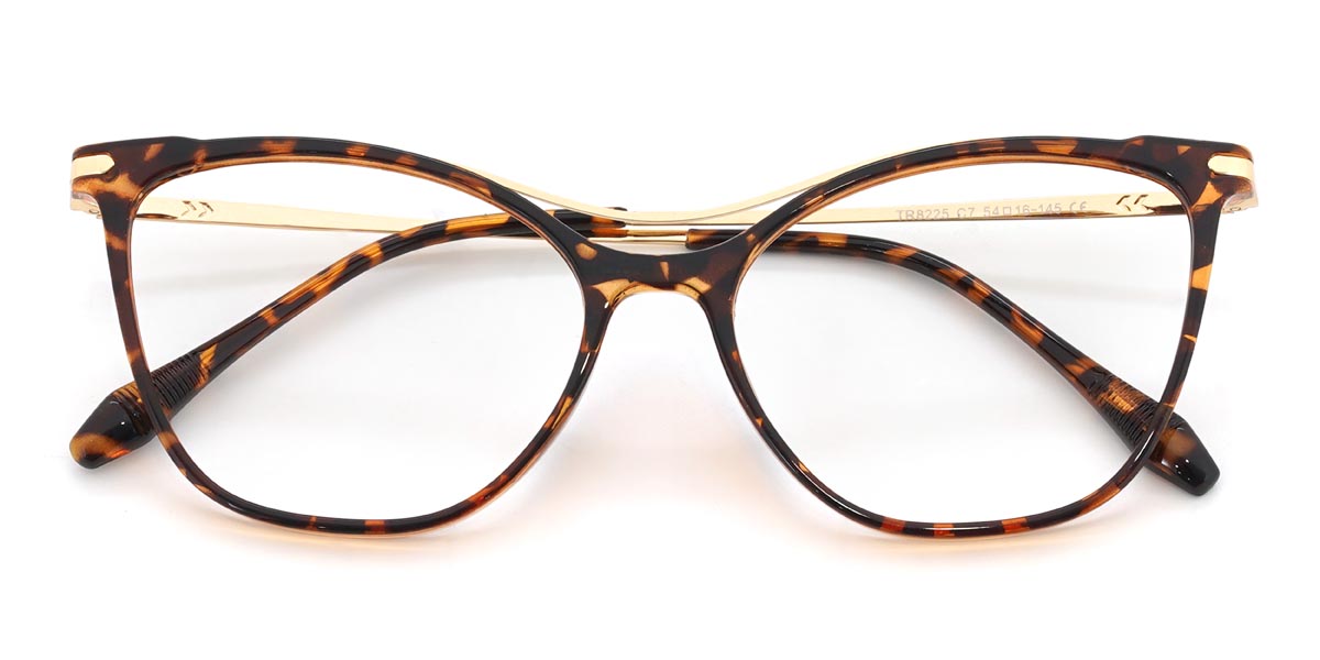 Tortoiseshell Theresa - Aviator Glasses