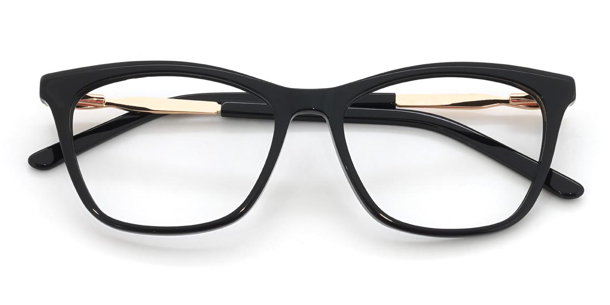 Black Susanna - Cat Eye Glasses