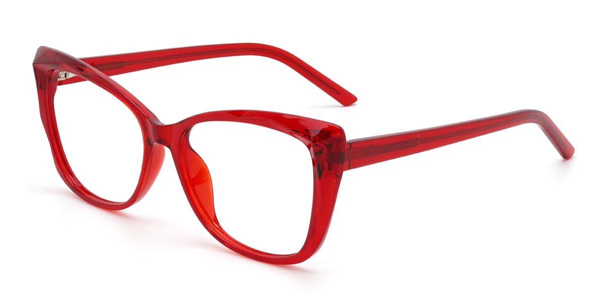 Red Persia - Cat Eye Glasses