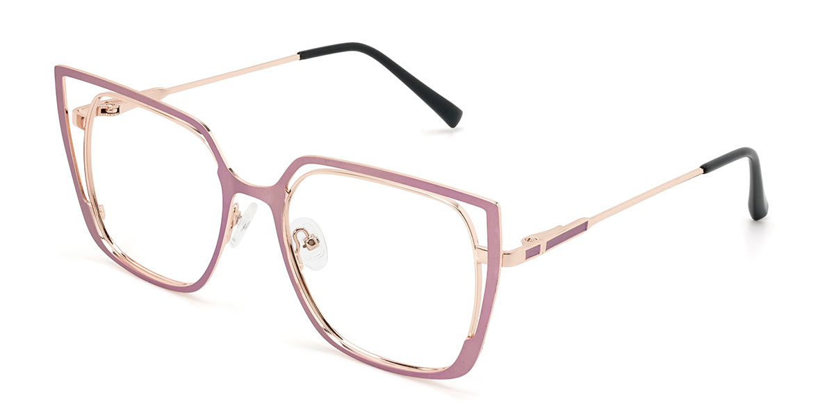 Pink Yandi - Square Glasses