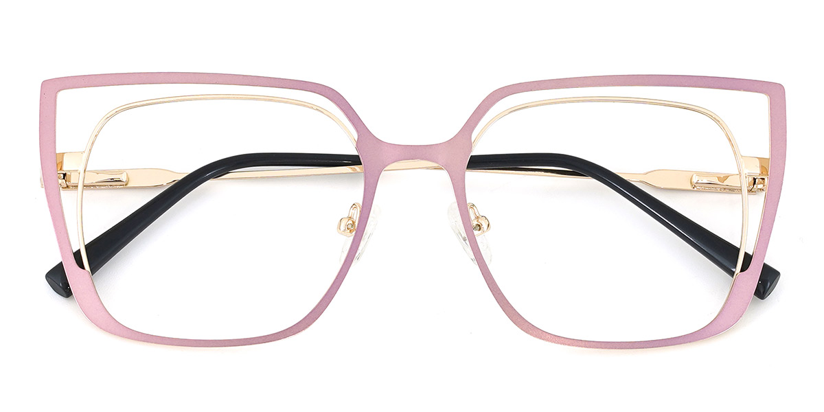 Pink Yandi - Square Glasses