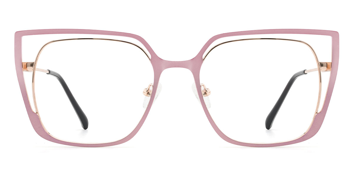 Pink Yandi - Square Glasses