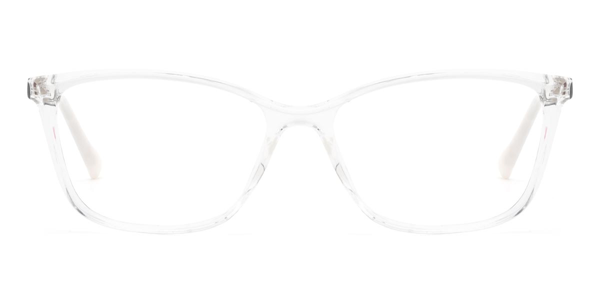 Clear Antonia - Rectangle Glasses