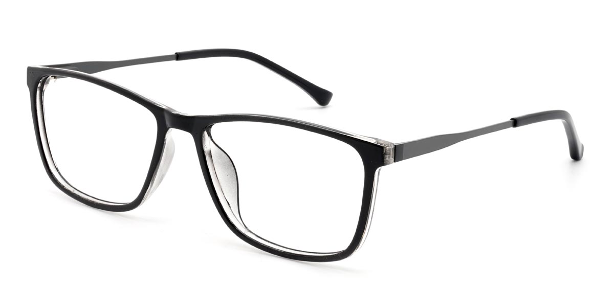 Black Douglas - Rectangle Glasses