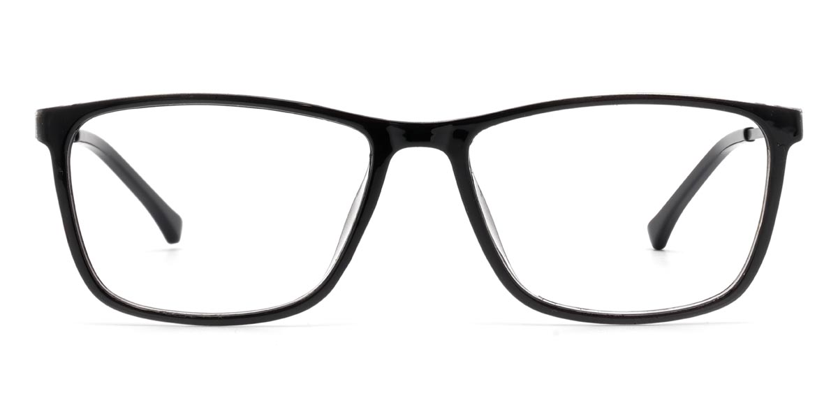 Negro Douglas - Rectangle Glasses