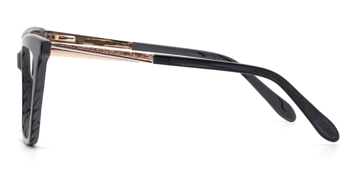 Noir Écaille de tortue Bevis - Cat Eye Glasses