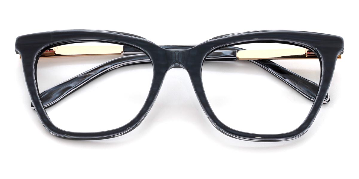 Negro Mármol Bevis - Cat Eye Glasses