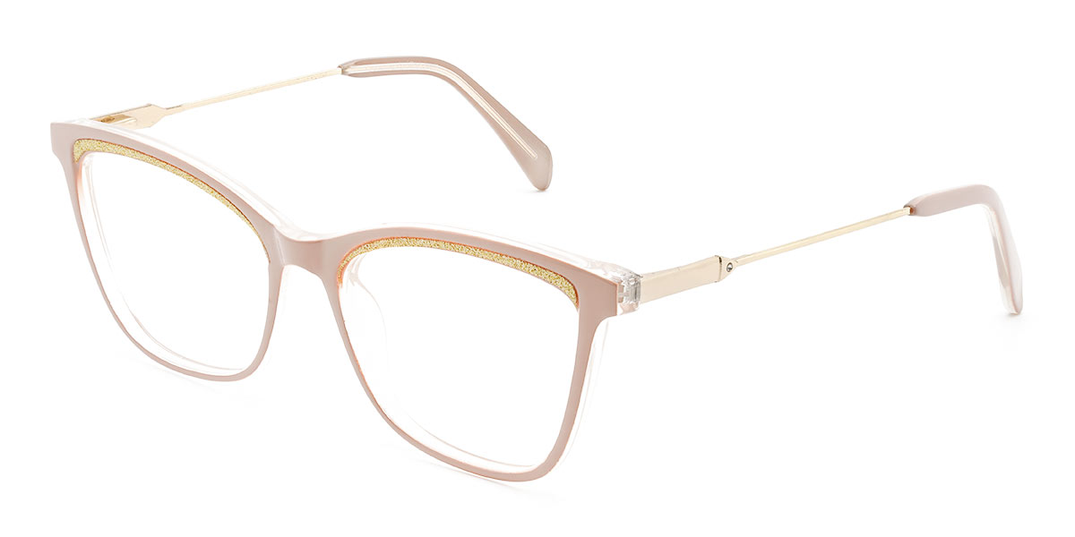 Rosa nude Marie - Square Glasses