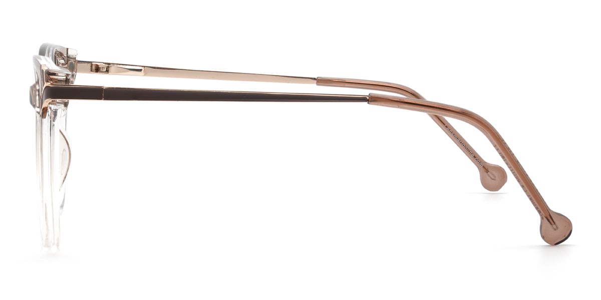 Gradient Brown Molly - Cat Eye Glasses