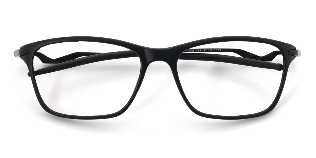 Negro Eilian - Rectangle Glasses