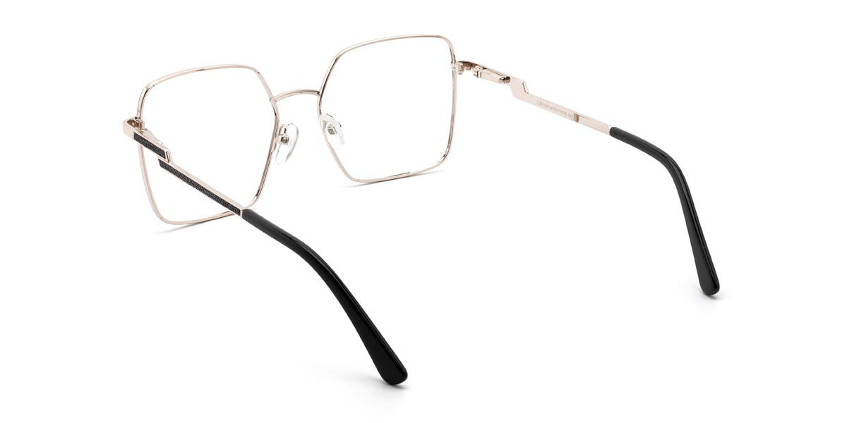 Black Cassandra - Rectangle Glasses