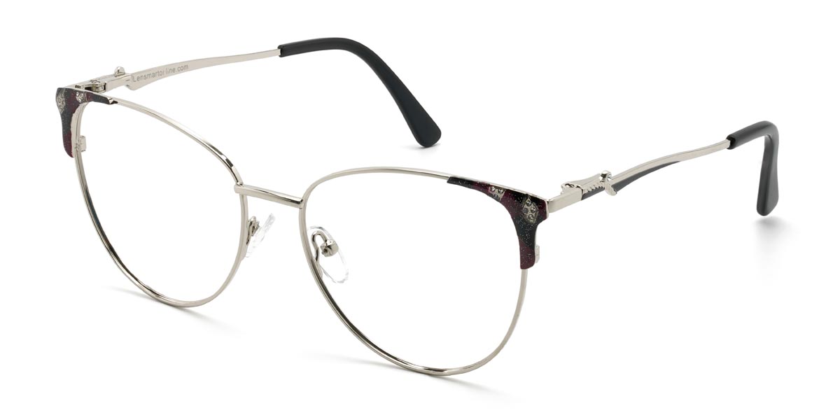 Lila Schwarz Debbie - Oval Glasses