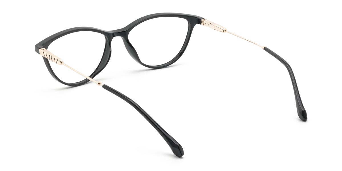 Black Gillian - Cat Eye Glasses