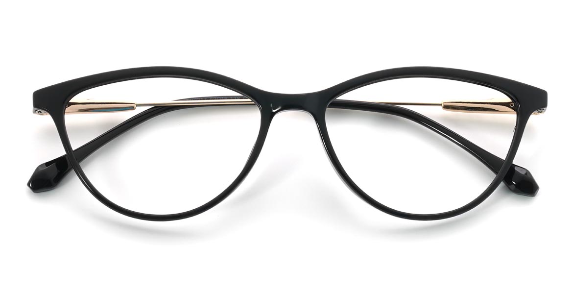 Negro Gillian - Cat Eye Glasses