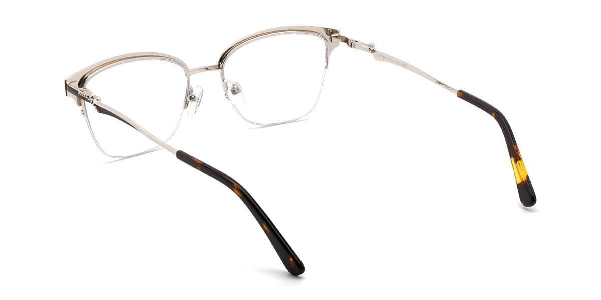 Braun Henna - Rectangle Glasses