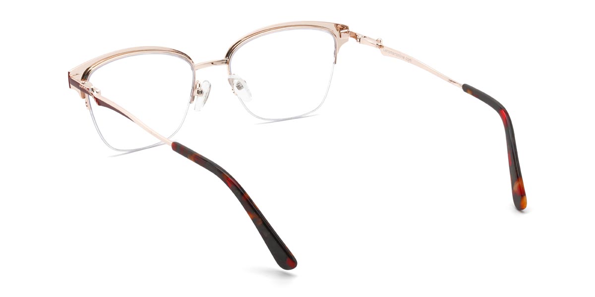 Piros Henna - Rectangle Glasses