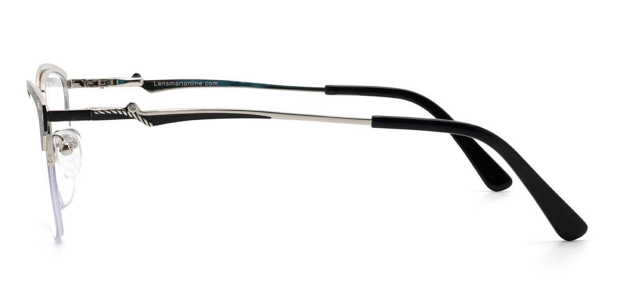 Negro Henna - Rectangle Glasses