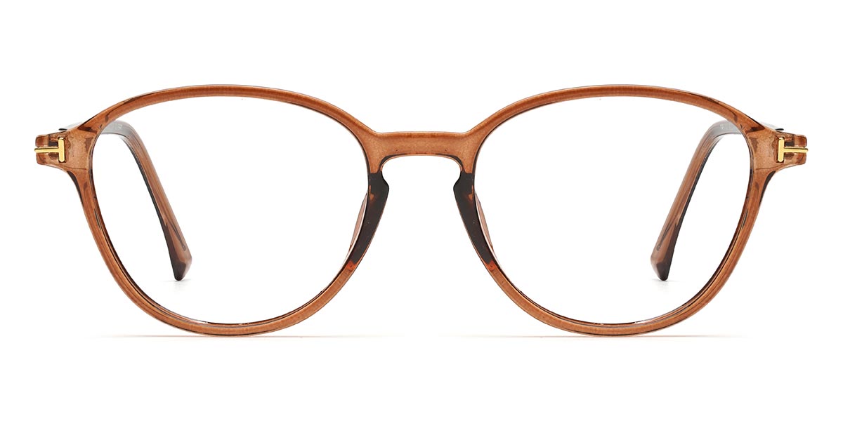 Brown Jeremy - Oval Glasses