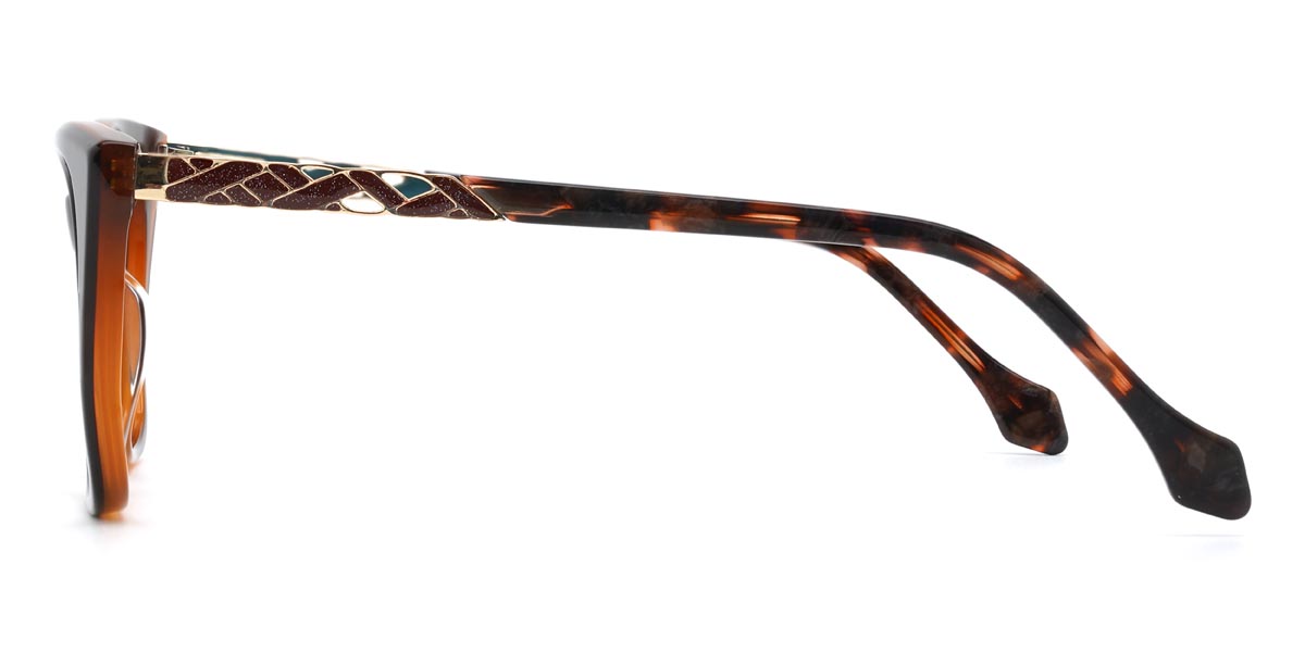 Marron Cindy - Cat Eye Glasses