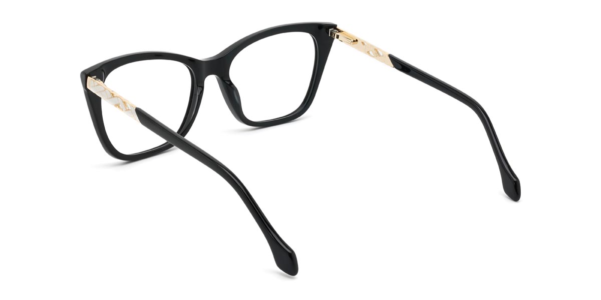 Schwarz Cindy - Cat Eye Glasses