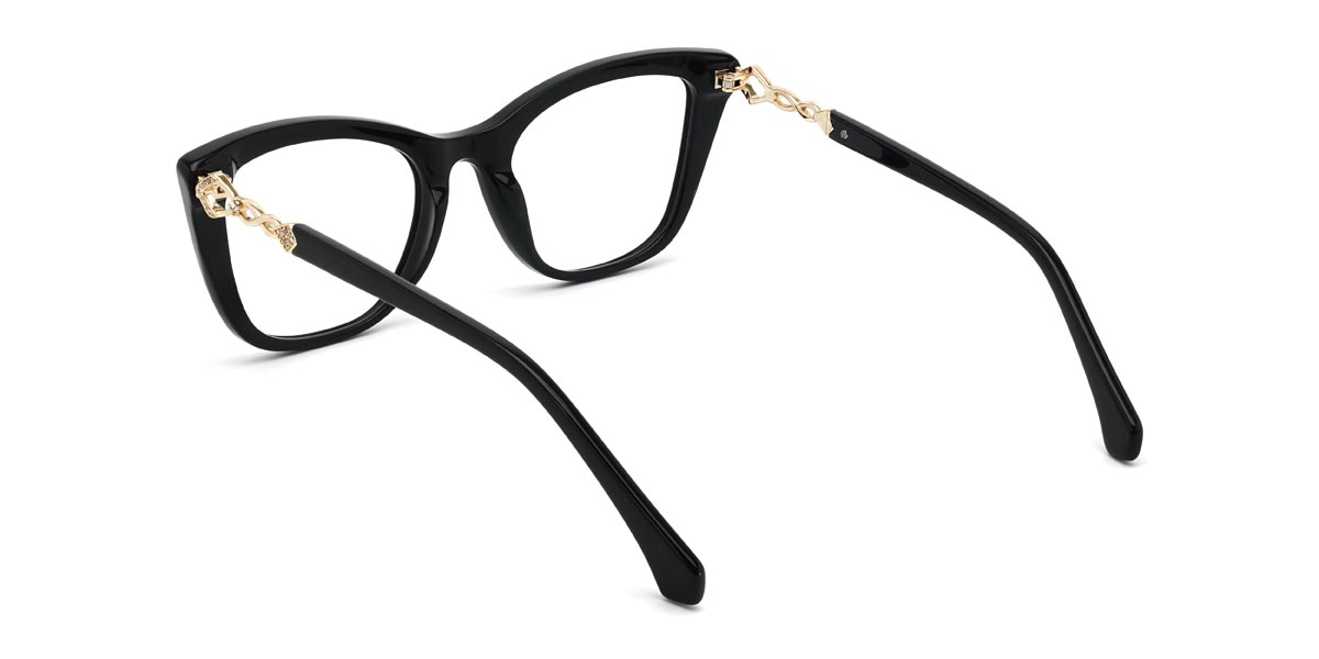 Fekete Zelda - Cat Eye Glasses