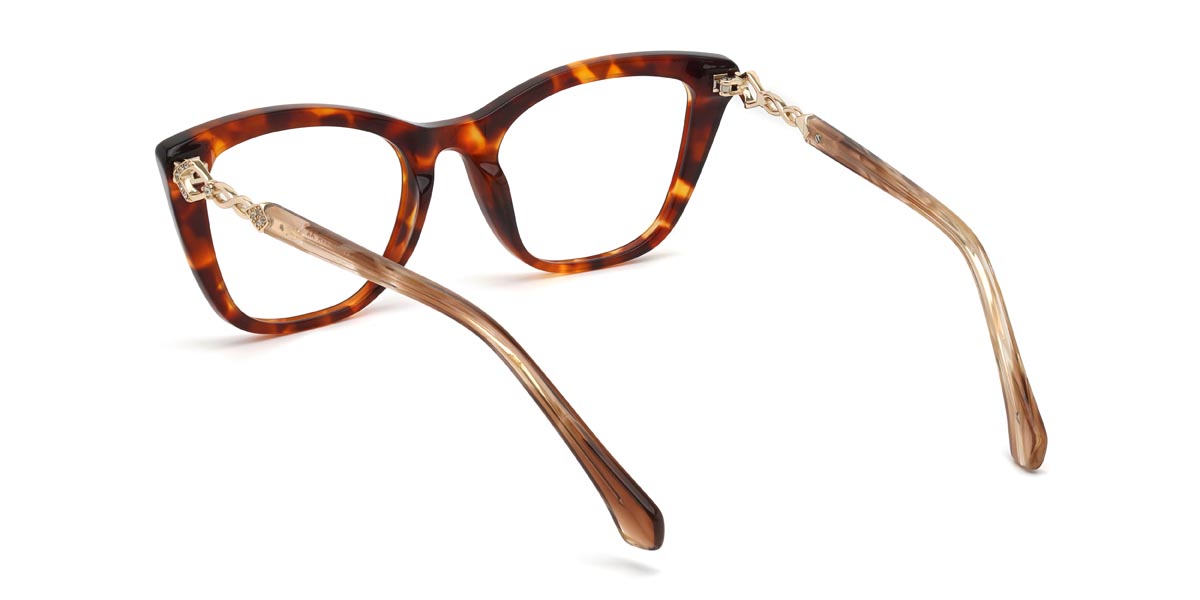 Tortoiseshell Zelda - Cat Eye Glasses