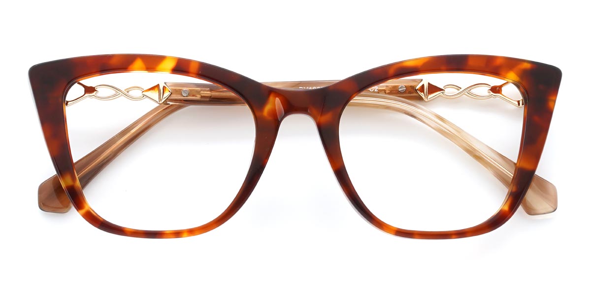 Tortoiseshell Zelda - Cat Eye Glasses