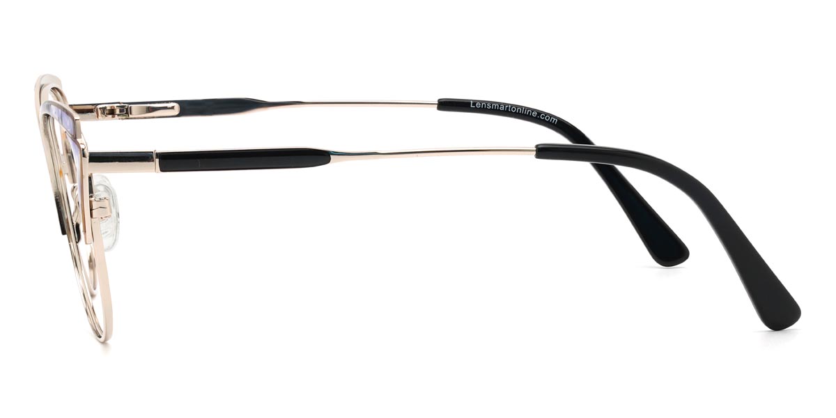 Arany lila teknősbéka Yolanda - Cat Eye Glasses