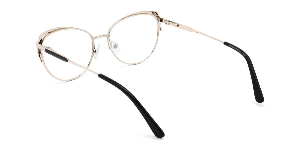 Arany lila teknősbéka Yolanda - Cat Eye Glasses